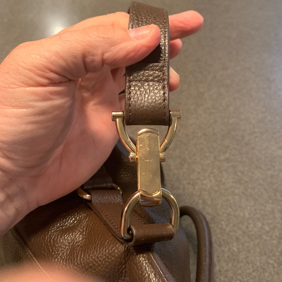 Kristen Bell for Erica Anenberg Shoulder Bag! Large Genuine Leather Bag! - Picture 7 of 16